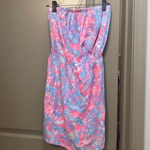 Lilly Pulitzer Strapless mini dress